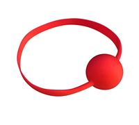 Creative Conceptions CCQGBALLR Quickie Gag Balle en silicone, rouge-grand