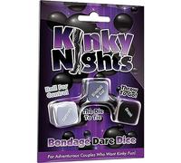Creative Conceptions Nuits coquines Oser la servitude Jeu de dés CCKND, 1 compte, -1 compte (lot de 1)