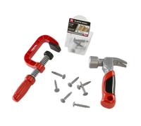 little tikes Creative Construction Hammer & Nail Set - Inclut 5 Accessoires, Un Jeu de Construction pour Faire Semblant, Convient aux garçons et aux Filles de 3 Ans et Plus