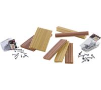Little Tikes Creative Construction Wood, Nails, & Screws Bundle - Inclut 9 éléments de recharge, un jeu de construction pour faire semblant, convient aux garçons et aux filles de plus de 3 ans