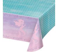 Creative Converting 336720case Nappe irisée en Plastique Bleu