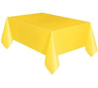 Creative convertting Nappe en plastique 137 x 274 cm Jaune School Bus Yellow, multicolore, 8 C011012