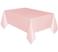 Creative convertting Nappe en plastique 137 x 274 cm rose pastel classic pink, 8 C014016