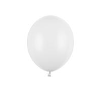 Creative Corner Balónky Strong Pastel Pure white 30cm 100 kusů