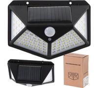 Creative Corner Solární lampa se senzorem pohybu a soumraku 100 LED