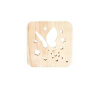 Creative Craft Décoration Lampe en Bois Led Lumière Veilleuse Lampe de Table Djzs447 G