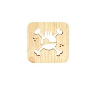 Creative Craft Décoration Lampe en Bois Led Lumière Veilleuse Lampe de Table Djzs453