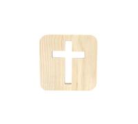 Creative Craft Décoration Lampe en Bois Led Lumière Veilleuse Lampe de Table Djzs462