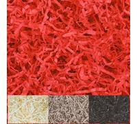Creative Deco 200g Frisure Papier Déchiqueté Kraft Rouge