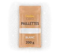 Creative Deco 200g Paillette Blanche