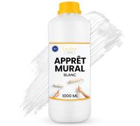 Creative Deco Apprêt Mural 1L Blanc | Murs et Plafonds | Adhésion de Peinture Application Facile Bloque les Taches Séchage Rapide | Sans Solvant | Efficacité de Couverture +/- 5m²