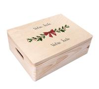 Creative Deco Boîte Personnalisée Idee Cadeau Noel - Votre Texte Souhaité | Coffret Cadeau Original Personnalisé | Décoration Personnalisable pour Femme et Homme