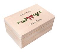 Creative Deco Boîte Personnalisée Idee Cadeau Noel - Votre Texte Souhaité | Coffret Cadeau Original Personnalisé | Décoration Personnalisable pour Femme et Homme