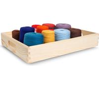 Creative Deco Caisse Bois de Rangement - 40 x 30 x 6,5 cm (+/-1 cm)