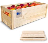 Creative Deco Caisse Pliante en Bois 69 x 29,5 x 23,5 cm - Rangement Fruits