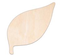 Creative Deco Forme Personnalisée en Contreplaqué ou MDF de 3 mm | Feuille | Taille 5-100 cm | Formes Météo en Bois | Décoration Murale | Découpe Laser pour Découpage, Artisanat