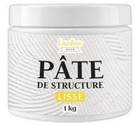 Creative Deco Pâte à modeler - 1 kg - Blanc - Texture fine - Moyen structurel pour projet artistique, bricolage, effet 3D, structure, texture