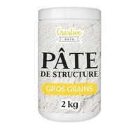 Creative Deco Modeling Pâte de Structure 2kg | Relief pour Peinture Acrylique | Modelage avec Effet 3D et Texture Art
