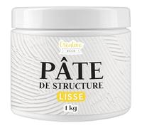Creative Deco Pâte à modeler - 1 kg - Blanc - Texture fine - Moyen structurel pour projet artistique, bricolage, effet 3D, structure, texture