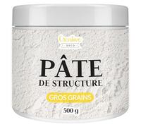Creative Deco Pâte de Modelage Texturée 500g | Structure Gros Grains pour Peinture Acrylique | Effet 3D et Texture Art | Relief Acrylique