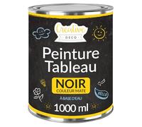 Creative Deco Peinture ardoise Tableau noir 1000 ml