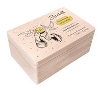 Creative Deco Personnalisé Première Communion Cadeau Boite | Boîte à Souvenirs en Bois pour Garçon et Fille | Personnalisés - Calice et Colombe | Personnalisable Idée Coffret Décorations