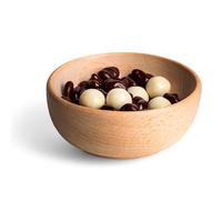 Creative Deco Petit Bol en Bois Naturel Non Peint | 12 x 11.8 x 5 cm