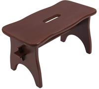 Creative Deco Petit Tabouret Repose Pieds en Bois | 38x19x21 cm | 5 Variantes
