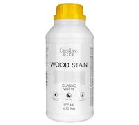 Creative Deco Teinte Bois Blanc 500ml | Teinture à Séchage Rapide