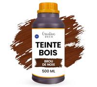 Creative Deco Teinte Bois Brou de Noix 500ml | Teinture à Séchage Rapide