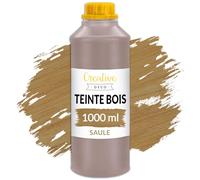 Creative Deco Teinte Bois Saule 1L | Teinture Bois à Séchage Rapide | Haute Efficacité | Protection de Surface | Vernis Bois Exterieur et Interieur | Non Toxique et à Base d'eau