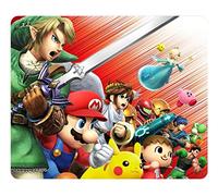 Creative Design Mouse Pad Rectangle Mouse Pad Gaming Mousepad Super Smash Bros Art 2 Rectangle Non-Slip Mousepad Water Resistent Oblong Gaming Mouse Pads