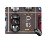 Creative Design Parking Lot Pattern Mouse Pad-Natural Rubber Non-skid Backing