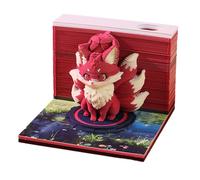 Creative Desk Calendar, Memo Pad Block, 2026 Weekly Planner with Cover Design, Layered Paper Craft Note, Desk Calendar with Cute Style, Office Supply for School Home Artistic Memo Pad