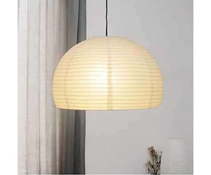 Creative Dome Paper Pendant Light, Plafonnier en papier d'art Lustre Plafonnier en papier décoratif pour chambre à coucher, salon, salle à manger, 17,8"