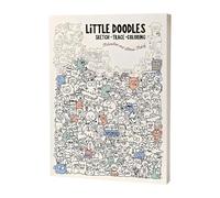 Creative Doodle Art Coloring Book | Cute Doodles Pattern Trace & Color Book