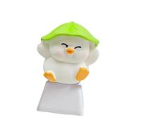 Creative Duck Keycap Lovely for Mechanical Keyboards ABS Cartoon Keycap Replacement for Gamers and Typists Youth Keyboard