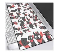 Creative Girl 800x300mm Anime Mouse Pad, Keyboard Mouse Mats, Extended XXL Large Professional Gaming Mouse Mat with 3mm-Thick Rubber Base, for Computer PC,B