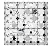 Creative Grids CGR6LEFT Règle de courtepointe pour gaucher 16,5 x 16,5 cm