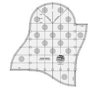 Creative Grids Gabarit de matelassage festonné - CGRSCALLOP