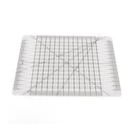 Creative Grids Règle de Quilting Carrée Avec Grille Noire Pour Couture et Patchwork, Modèle de Coupe de Tissu