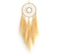 Creative Handmade Grass Woven Dream Catcher Simulated Reed Hanging Decoration Room Wall, Wind Chime Homestay for Nature Styles Home Aesthetic Decors