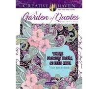 Creative Haven A Garden Of Quotes Coloring Book