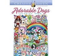 Creative Haven Adorable Dogs Coloring Book