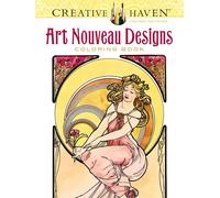Creative Haven Art Nouveau Designs Coloring Book