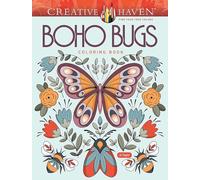 Creative Haven Boho Bugs Coloring Book
