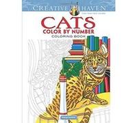 Creative Haven Cats Color by Number Coloring Book (Adult Coloring) - [Version Originale] Inconnu (Auteur)