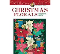 Creative Haven Christmas Florals Coloring Book
