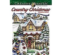 Creative Haven Country Christmas Coloring Book