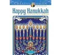 Creative Haven Happy Hanukkah Coloring Book